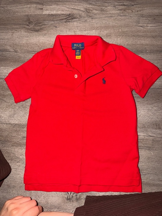 Polo Ralph Lauren Other - Polo by Ralph Lauren Bright Red Kids Polo with Navy Pony